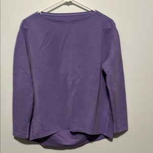 Lululemon Purple Long Sleeve Top